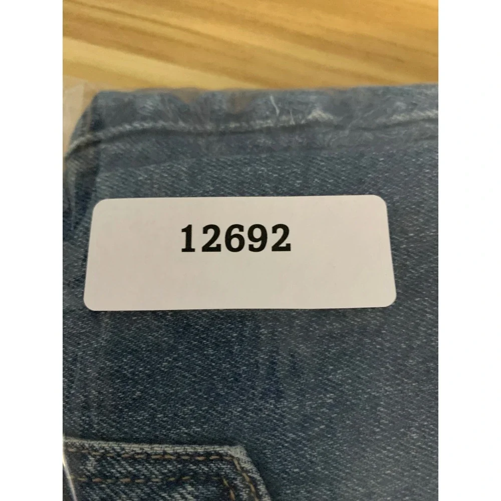 PAIGE‎ Jeans Womens 28 Blue Alexis Button Fly Barrel Leg Denim Pants